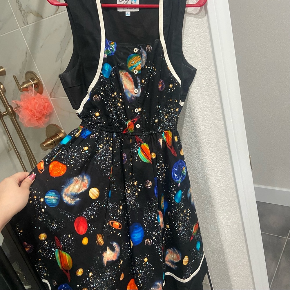 ModCloth Bea and Dot space dress Size L